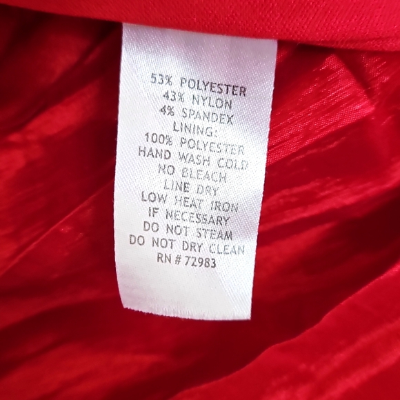 💃🏼 Alex Evenings Red Ruched Maxi Dress - Picture 5 of 7